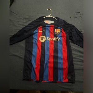 FC Barcelona Home Jersey 22/23 long sleeve